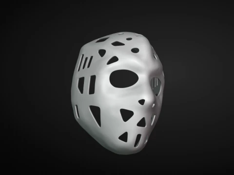 Dave Dryden Hockey Mask 3D Print Model
