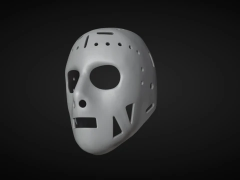 Warren Skorodenski Hockey Mask 3D Print Model