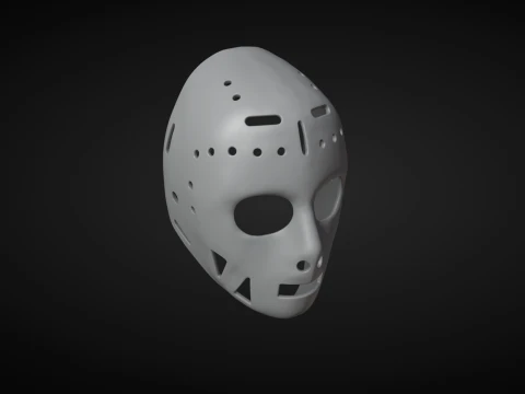 Warren Skorodenski Hockey Mask 3D Print Model