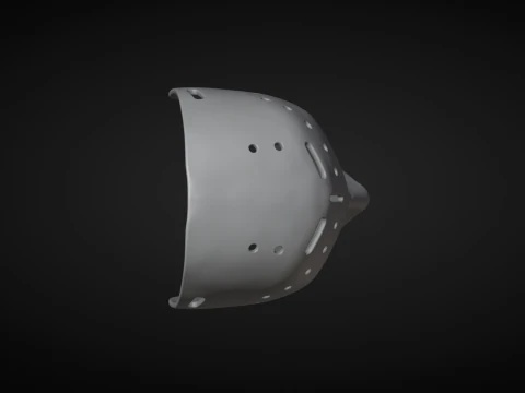 Warren Skorodenski Hockey Mask 3D Print Model