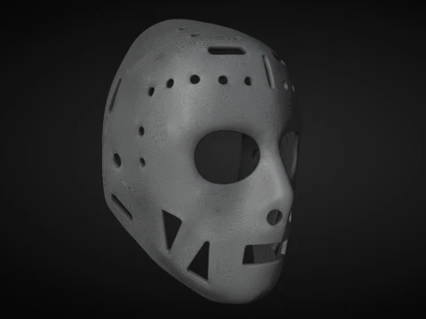 Warren Skorodenski Hockey Mask 3D Print Model