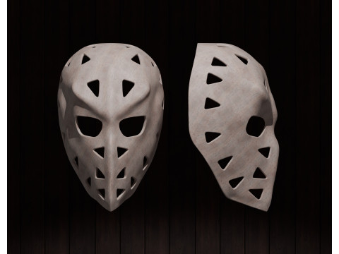 Хокейна маска воротаря Гарі Едвардса 3D Принт Модель