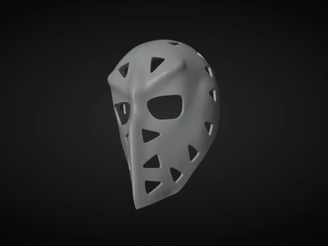 Gary Edwards Goalie Hockey Mask 3D Print Model