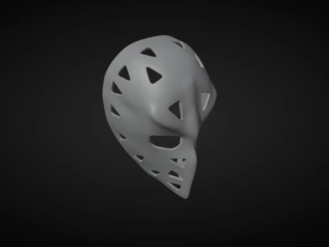 Gary Edwards Goalie Hockey Mask 3D Print Model