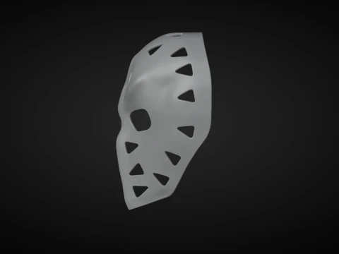 Gary Edwards Goalie Hockey Mask 3D Print Model