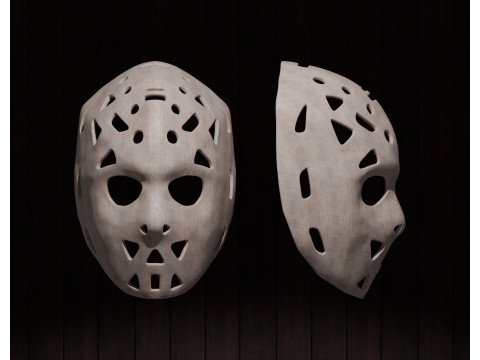 Maschera da hockey di Dave Dryden Modello di stampa 3D
