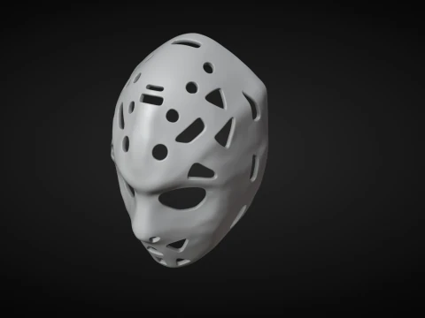 Dave Dryden Hockey Mask 3D Print Model