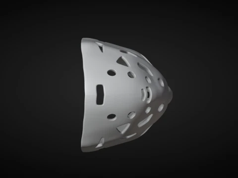 Dave Dryden Hockey Mask 3D Print Model