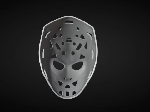 Dave Dryden Hockey Mask 3D Print Model
