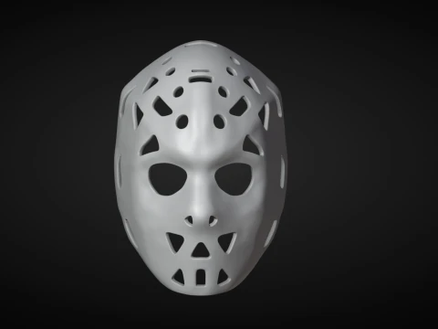 Dave Dryden Hockey Mask 3D Print Model