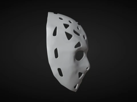 Dave Dryden Hockey Mask 3D Print Model