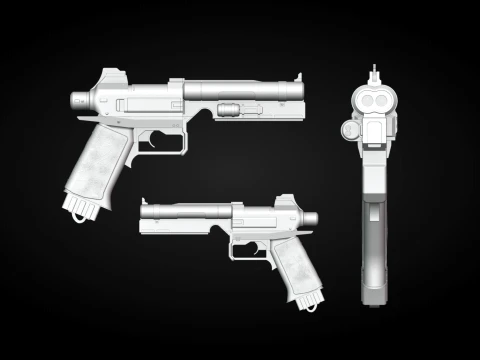ARC Raiders Venator IV-pistool 3D printmodel
