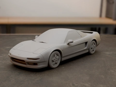 JDM NSX NA1 Japanese Supercar Scale Model do druku 3D