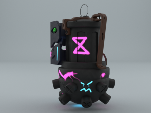 Jinx granade 3D Model