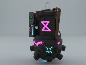 Jinx granade 3D Model