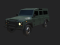 Land rover low poly car 3D Models