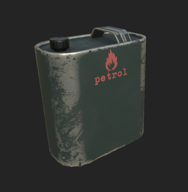 Canister Model 3D .c4d .max .obj .3ds .fbx .stl .blend 