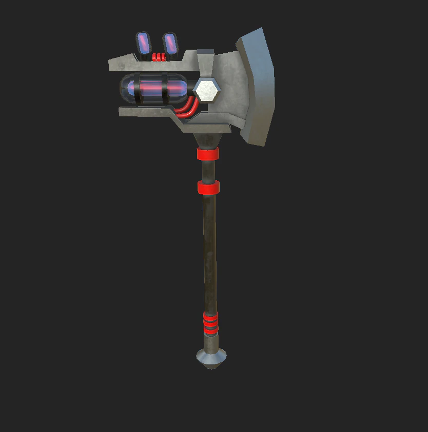 Axe 3D Model .c4d .max .obj .3ds .fbx .stl .blend 