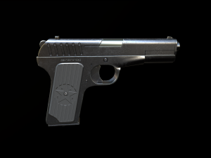 TT Pistol 3D Model