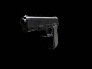Pistola TT Modelo 3D