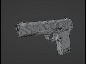 TT Pistol 3D Model