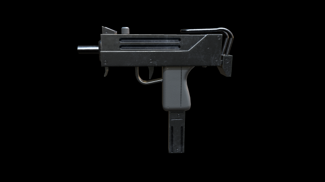 MAG-11 3D Model .c4d .max .obj .3ds .fbx .stl .blend 