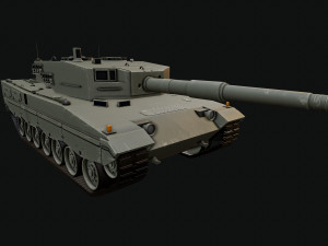 Leopard 2a4 Modelo 3D