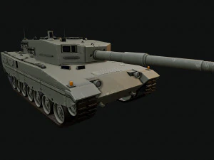 Leopard 2a4 3D Model