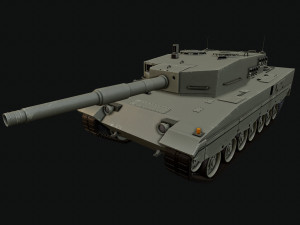 Leopard 2a4 Modelo 3D