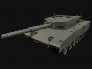 Leopard 2a4 3D Model