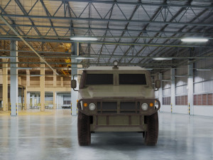 GAZ Tigr Modello 3D
