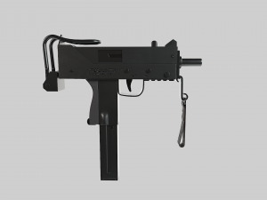 Ingram MAC-10 3D Model