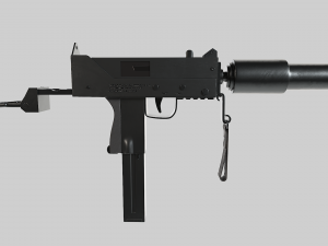 Ingram MAC-10 3D Model