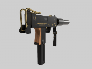 Ingram MAC-10 Modèle 3D