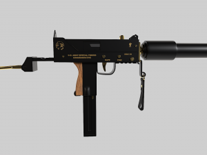 Ingram MAC-10 Modèle 3D