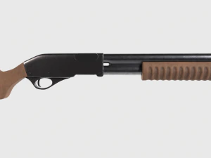 Remington 870 Modelo 3D
