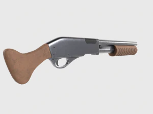 Remington 870 3D Model
