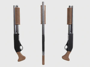 Remington 870 3D Model