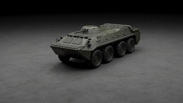 Btr-70 3D 모델 .c4d .max .obj .3ds .fbx .stl .blend 