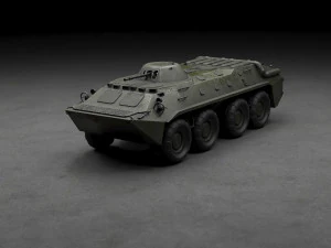 Btr-70 Modelo 3D