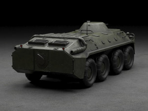 Btr-70 3D 모델
