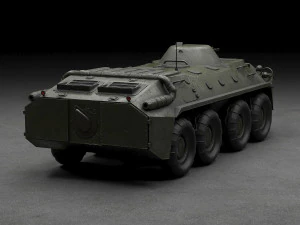 Btr-70 3D Model