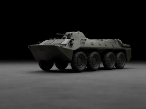 Btr-70 3D Model