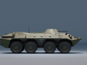 Btr-70 Modello 3D