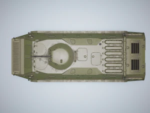 Btr-70 Modello 3D