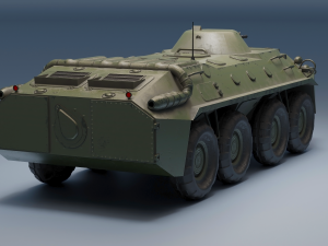 Btr-70 3D-Modell