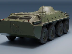Btr-70 Modello 3D
