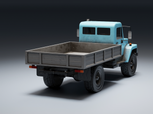 GAZ 3308 Modelo 3D