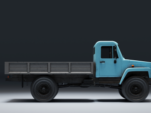 GAZ 3308 Modelo 3D