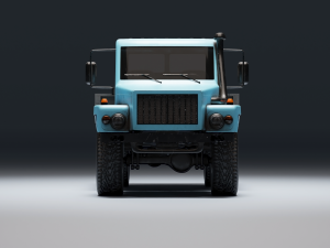 GAZ 3308 Modelo 3D